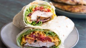 1/2 CHICKEN BACON RANCH WRAP