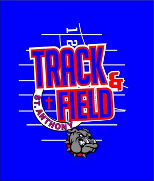 ADD SAHS TRACK 50/50 blend tee or Poly